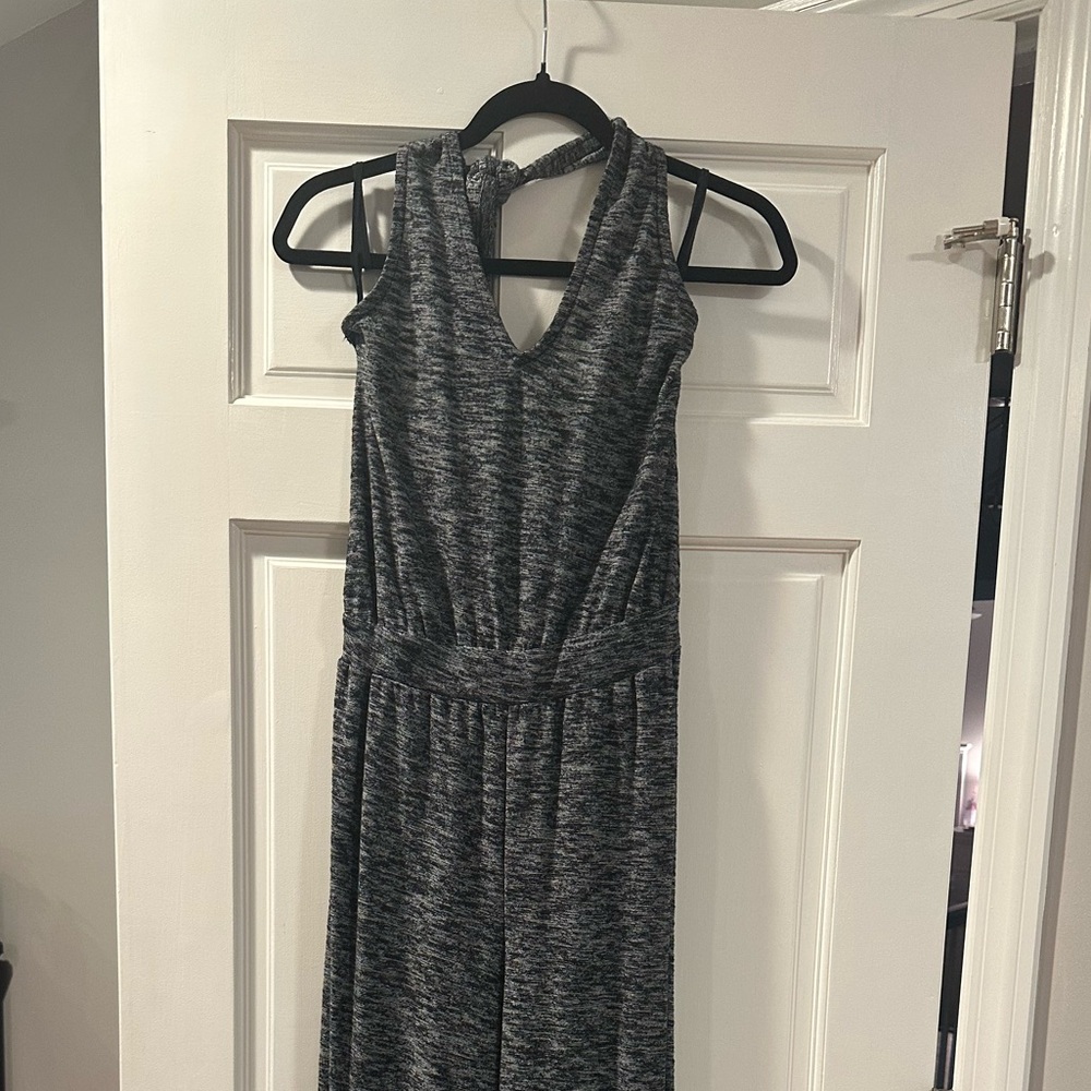 NWT Gap Gray Sleeveless Jumpsuit